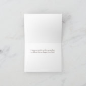 Carte De Remerciements C'est le début d'un nouveau chapitre Shower de mar (Intérieur)