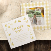 Carte De Remerciements ‘C'est parti pour les bananes’ Fête à thème banane