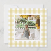 Carte De Remerciements ‘C'est parti pour les bananes’ Fête à thème banane (Dos)