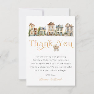 Carte de Remerciements – C'est tout un Village Bab