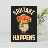 Carte De Remerciements Champignons de champignons de la chasse aux champi (Debout devant)