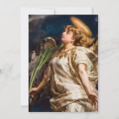 Carte De Remerciements Chanson, étude pour la peinture de Jeanne d'Arc (Devant)