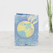 Carte De Remerciements Chaos Primordial, 1906-1907 par Hilma af Klint (Dos)