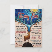 Carte De Remerciements Chaque fois que vous vous sentez dépassé Maman cer (Devant)