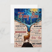 Carte De Remerciements Chaque fois que vous vous sentez dépassé Maman cer (Devant / Derrière)