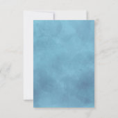 Carte De Remerciements Chariot de golf à aquarelle (Dos)