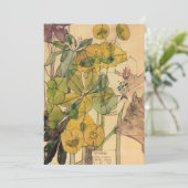 Carte De Remerciements Charles Rennie Mackintosh - Spurge With Yham 1909 (Debout devant)