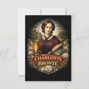 Carte De Remerciements Charlotte Brontë