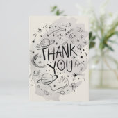 Carte De Remerciements Charming Simple Chic Celestin (Debout devant)