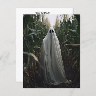 Carte De Remerciements Chasse aux fantômes no 05