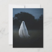 Carte De Remerciements Chasse aux fantômes no 07 (Devant)