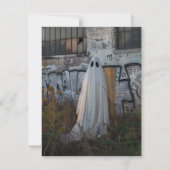 Carte De Remerciements Chasse aux fantômes no 28 (Devant)