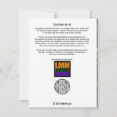 Carte De Remerciements Chasse aux fantômes no 44 (Dos)