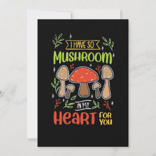 Carte De Remerciements Chasseur De Champignons J'Ai Tellement De Champign