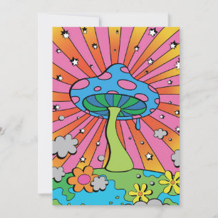 Carte De Remerciements Chasseur de champignons Kidcore Champignon
