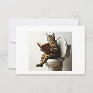 Carte De Remerciements Chat heureux : Conception de chaton mignon pour le