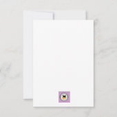 Carte De Remerciements Chats de l'heure de sorcière (Dos)