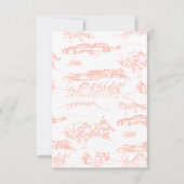 Carte De Remerciements Chattanooga Toile Blush Color Exemple (Devant)