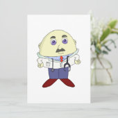 Carte De Remerciements Chef d'oeuf (Debout devant)