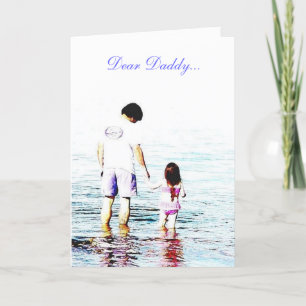 Carte De Remerciements Cher papa...