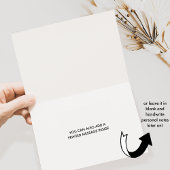 Carte De Remerciements Chic Champagne Monogram, Gold Frame Wedding