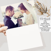 Carte De Remerciements Chic Champagne Monogram, Gold Frame Wedding