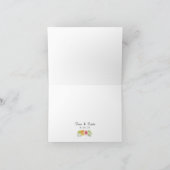 Carte de remerciements chic rustique (Intérieur)