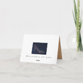 Carte De Remerciements Chic Shoe ~ Greeting / Note Card (Dos)