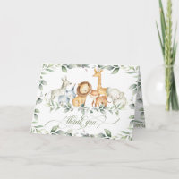 Chic verdure Jungle Animaux Baby shower Anniversai