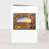 Carte De Remerciements Chic Vineyard Wine Wedding (Dos)