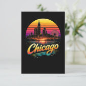 Carte De Remerciements Chicago (Debout devant)