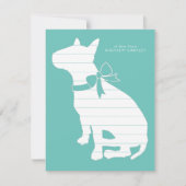 Carte De Remerciements Chien Chien Chien Chien Chien Chien Chien Chien Ch (Devant)