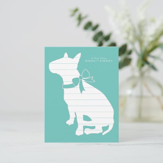 Carte De Remerciements Chien Chien Chien Chien Chien Chien Chien Chien Ch (Debout devant)