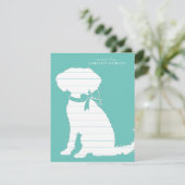 Carte De Remerciements Chien Chien Chien Chien Chien Chien Chien Chien Ch (Debout devant)