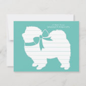 Carte De Remerciements Chien Chien Chien Chien Chien Chien Chien Chien Ch (Devant)