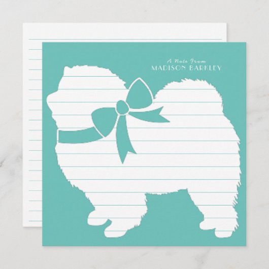 Carte De Remerciements Chien Chien Chien Chien Chien Chien Chien Chien Ch (Devant / Derrière)