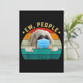 Carte De Remerciements Chien Chien Chien Chien Chien Chien Chien Maigre P (Debout devant)