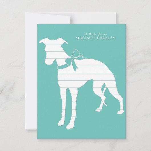 Carte De Remerciements Chien Chien Chien Chien Chien Puppy (Devant)