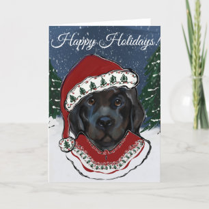 Carte De Remerciements Chien de Terre-Neuve