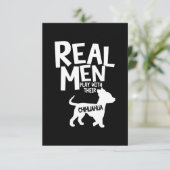 Carte De Remerciements Chihuahua (Debout devant)