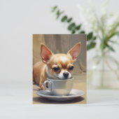 Carte De Remerciements Chihuahua (Debout devant)