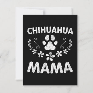 Carte De Remerciements Chihuahua Mama