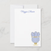 Carte De Remerciements Chinoiserie Aquarelle Chic Oeufs (Devant)