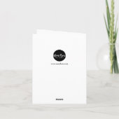 Carte De Remerciements Chiot de pitbull (Dos)