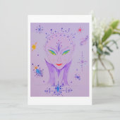 Carte De Remerciements Chloé (Debout devant)