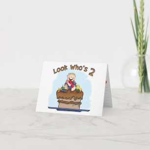 Carte De Remerciements Chocolat boue 2e anniversaire Renouvellement de l'