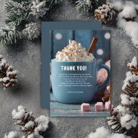 Chocolat chaud avec crème humide Baby shower confo