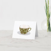 Carte De Remerciements Chocolat Chaud Avec Marshmallows