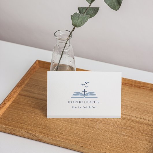 Carte De Remerciements Christian Custom Message Scripture Inspirational