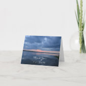 Carte De Remerciements Christian Sympathy Thank You Note Card (Devant)